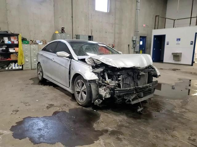 2012 Hyundai Sonata VIN KMHEC4A49CA031201 Copart auction photo, front end / rear end damage thumbnail 11