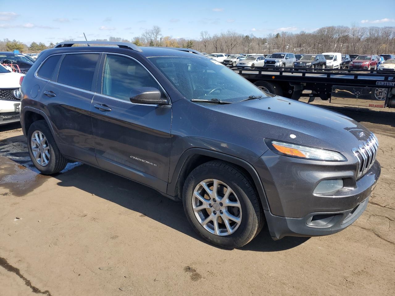 2014 Jeep Grand Cherokee VIN 1C4PJMCB6EW290636 Copart auction photo, front end damage thumbnail 4