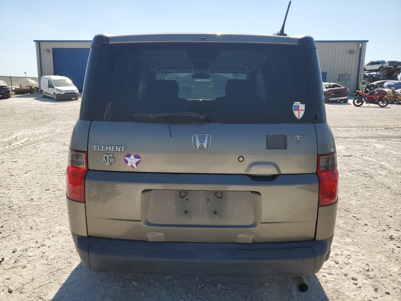 2007 Honda Element VIN 5J6YH18747L010553 Copart auction photo, front end / minor dent/scratches damage thumbnail 6