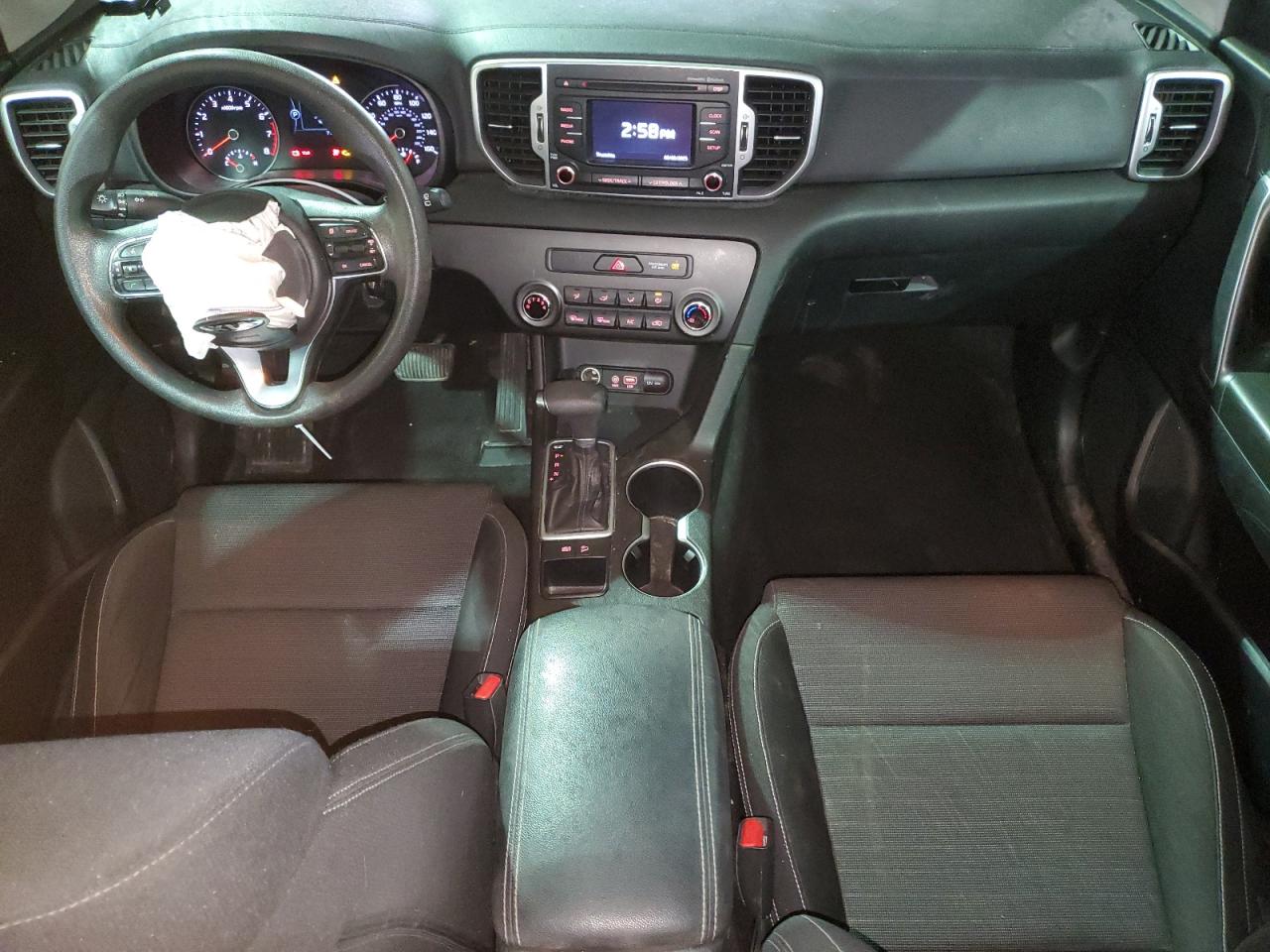 2018 KIA Sportage VIN KNDPM3AC2J7468608 Copart auction photo, front end / frame damage damage thumbnail 8