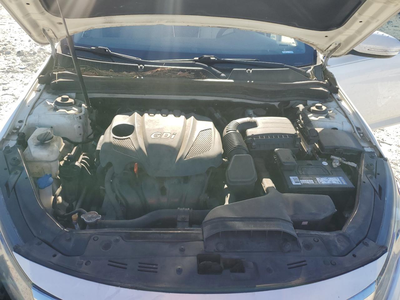 2013 KIA Optima VIN KNAGM4A70D5304764 Copart auction photo, rear end / front end damage thumbnail 11