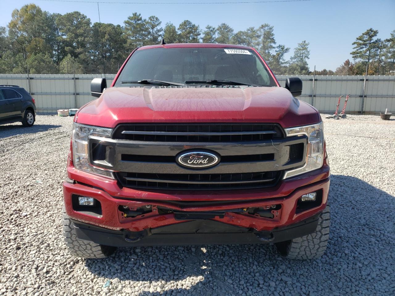 2019 Ford F-150 VIN 1FTEW1E51KFD07661 Copart auction photo, front end / rear end damage thumbnail 5