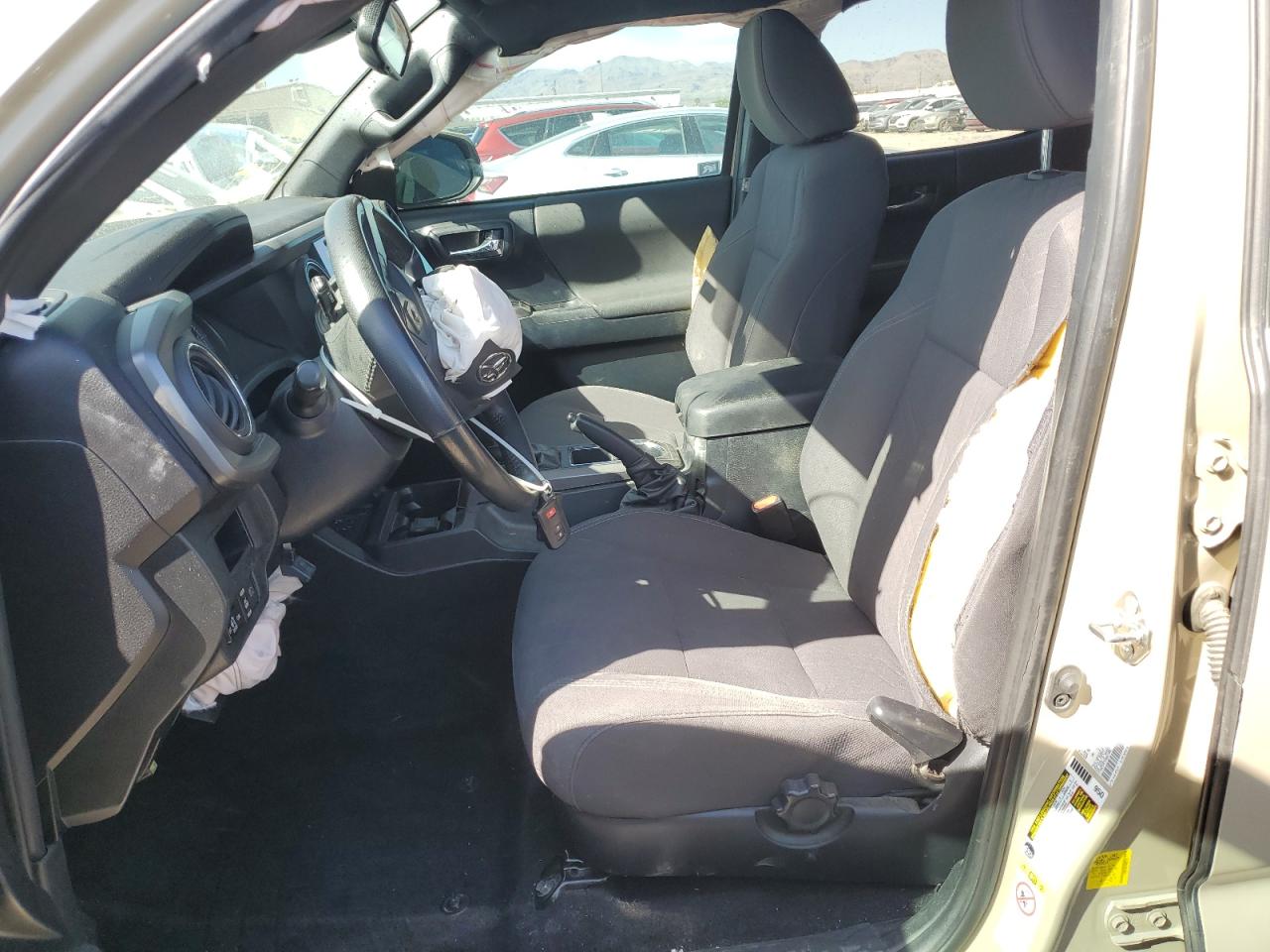 2019 Toyota Tacoma VIN 3TMBZ5DN7KM021302 Copart auction photo, front end / rear end damage thumbnail 7