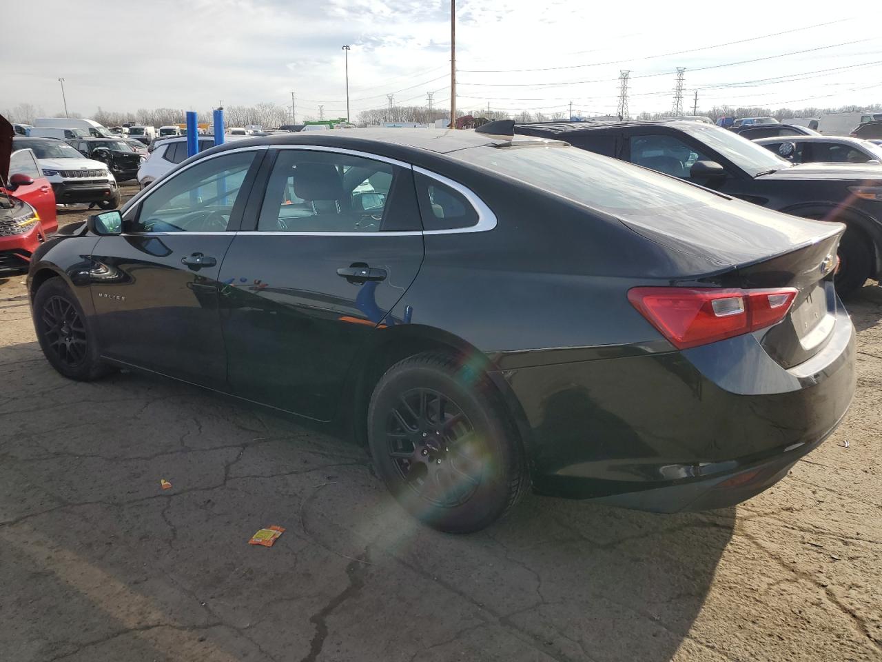 2017 Chevrolet Malibu VIN 1G1ZC5ST5HF242819 Copart auction photo, front end damage thumbnail 2