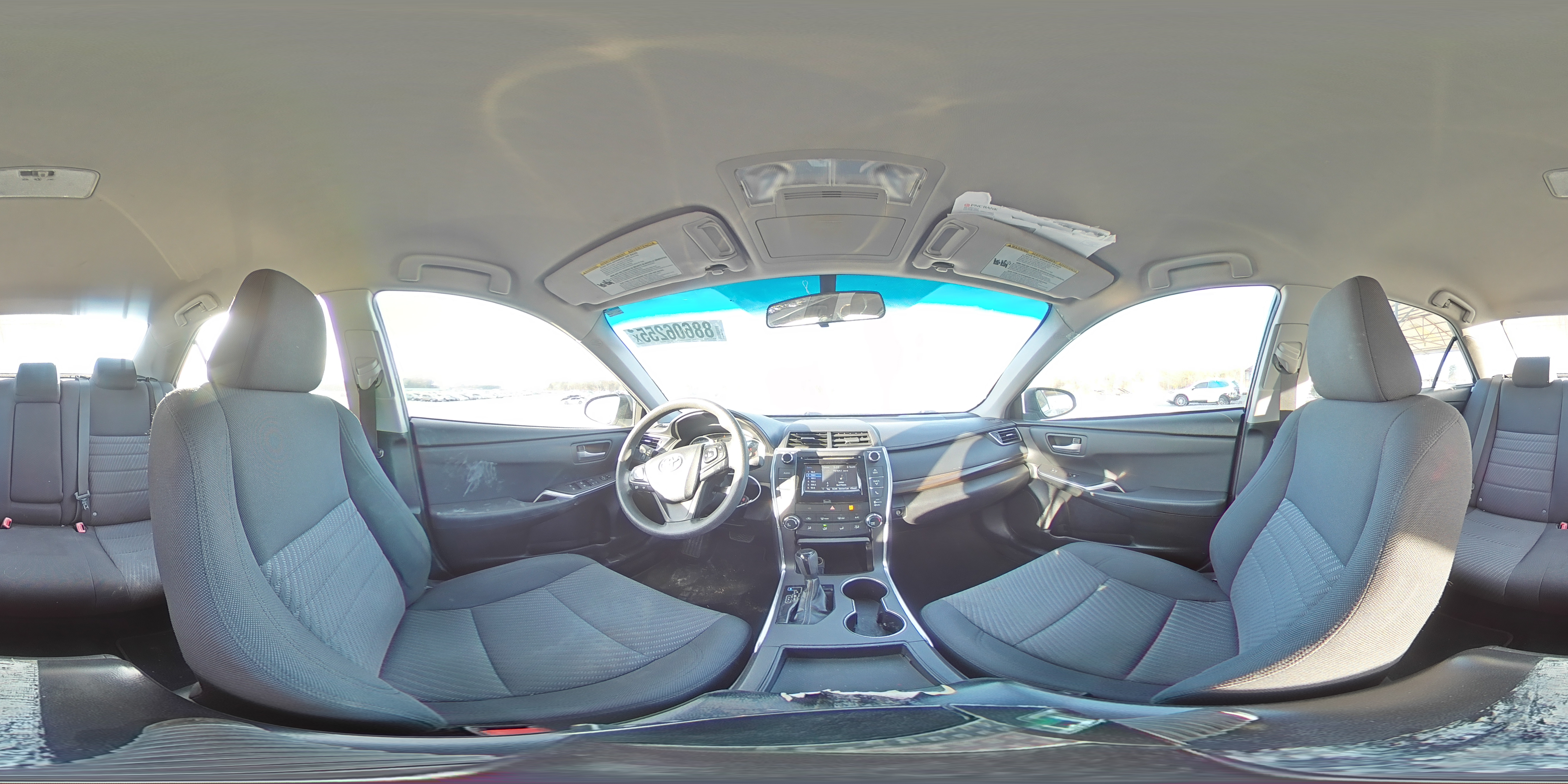 2015 Toyota Camry VIN 4T1BF1FK9FU890582 Copart auction photo, front end / side damage thumbnail 13