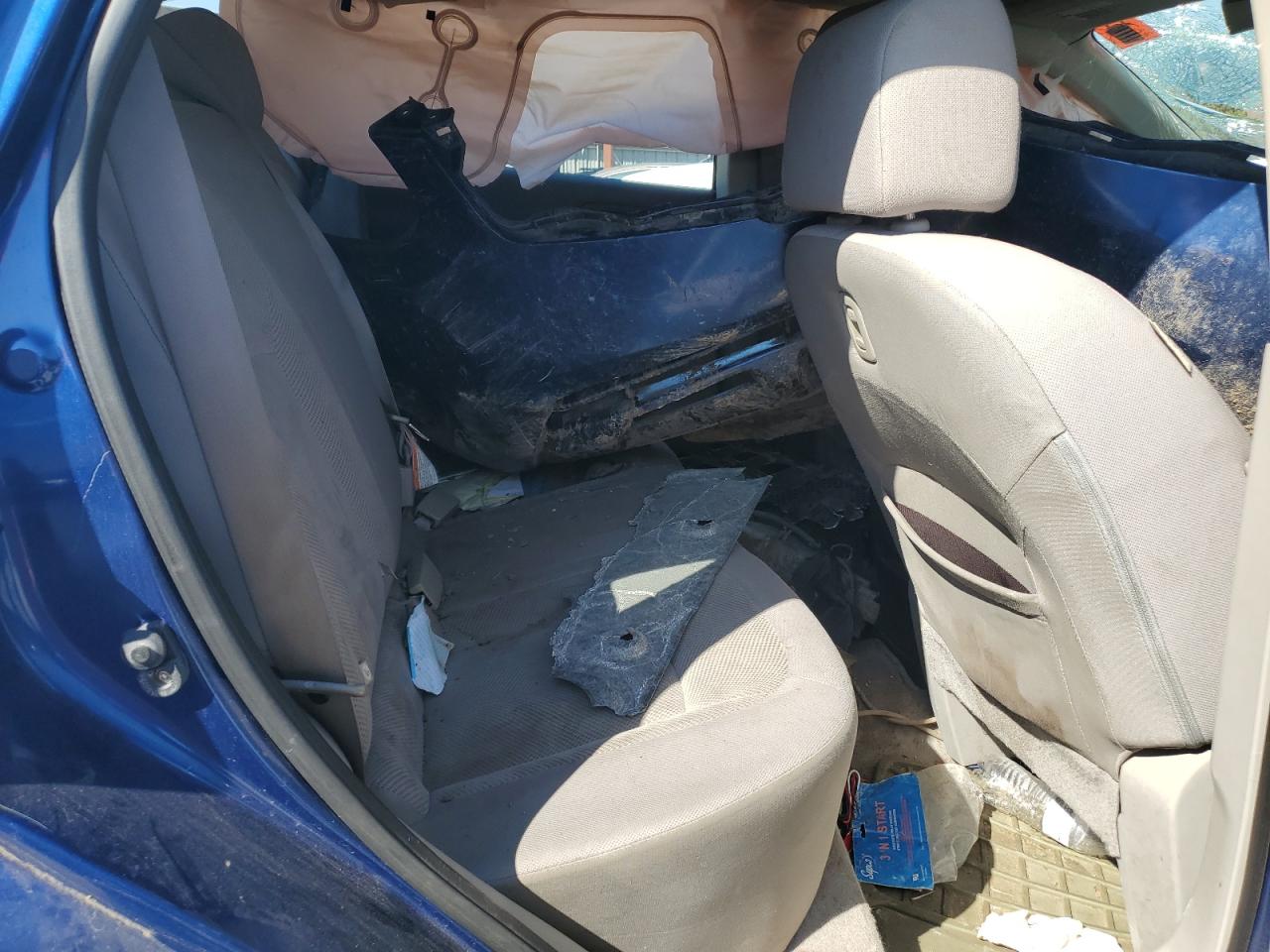2011 Nissan Rogue VIN JN8AS5MT6BW179553 Copart auction photo, all over damage thumbnail 11