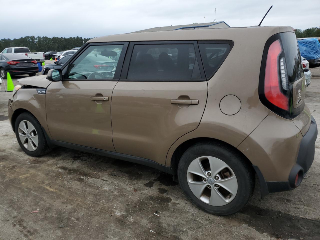 2015 KIA Soul VIN KNDJN2A22F7212612 Copart auction photo, front end damage thumbnail 2