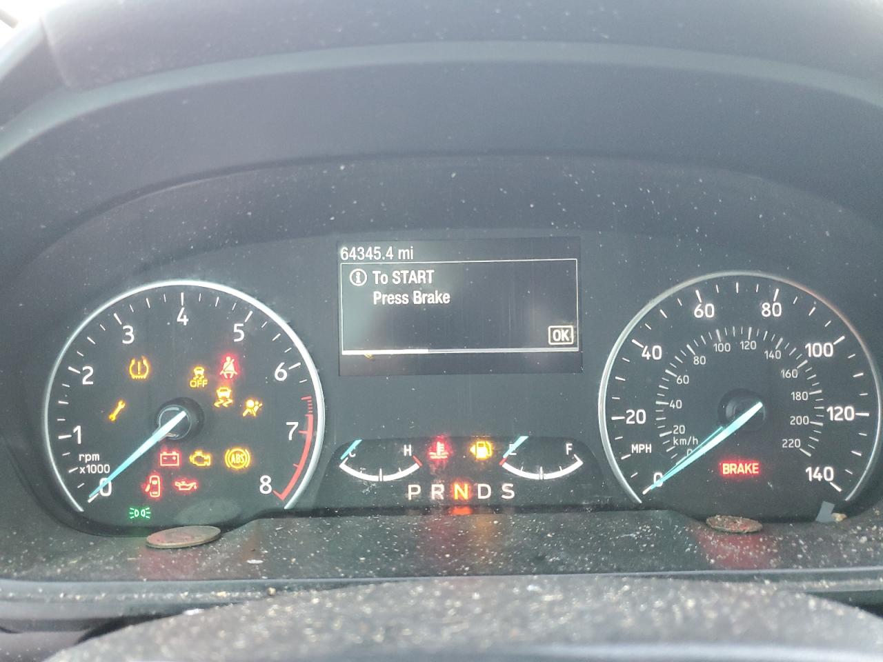 2019 Ford EcoSport VIN MAJ3S2GEXKC266637 Copart auction photo, all over damage thumbnail 9