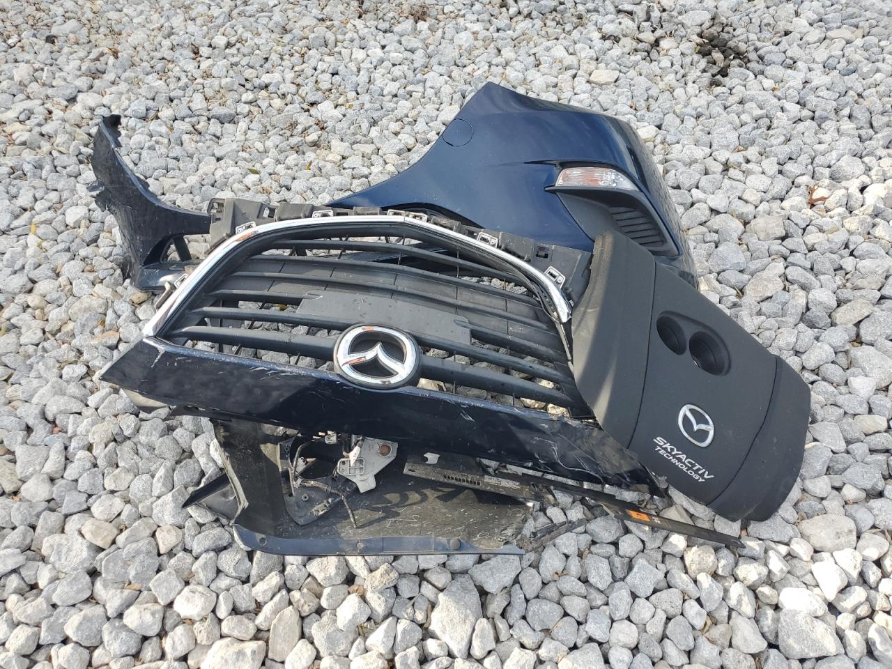 2014 Mazda 3 VIN JM1BM1U73E1121424 Copart auction photo, front end / side damage thumbnail 12
