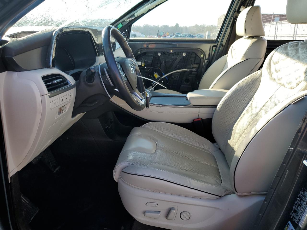 2020 Hyundai Palisade VIN KM8R5DHE8LU149930 Copart auction photo, front end damage thumbnail 7