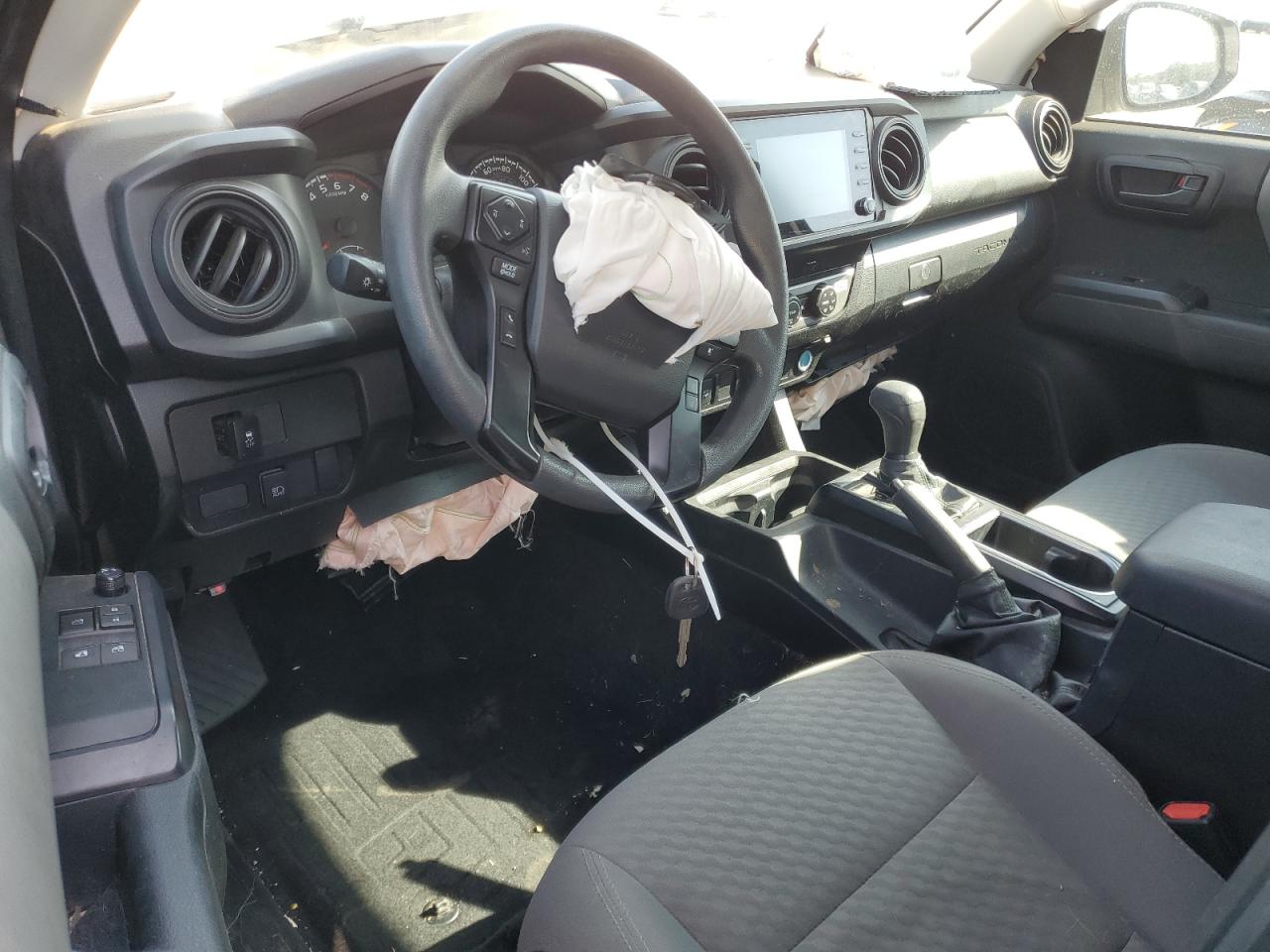 2022 Toyota Tacoma VIN 3TYRX5GN6NT044241 Copart auction photo, front end damage thumbnail 8