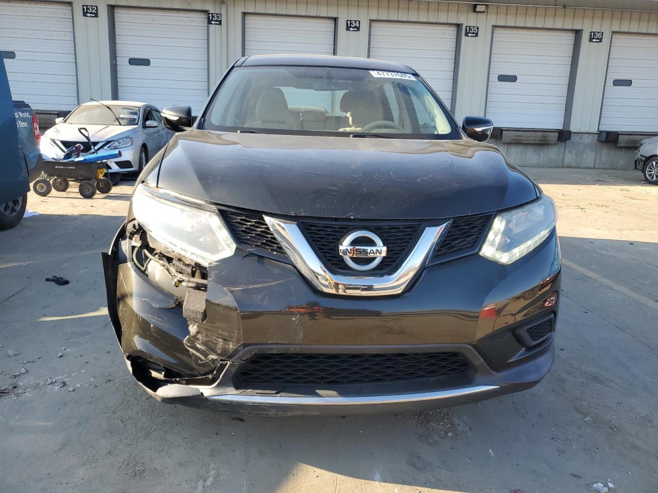 2015 Nissan Rogue VIN KNMAT2MT9FP515042 Copart auction photo, front end damage thumbnail 5