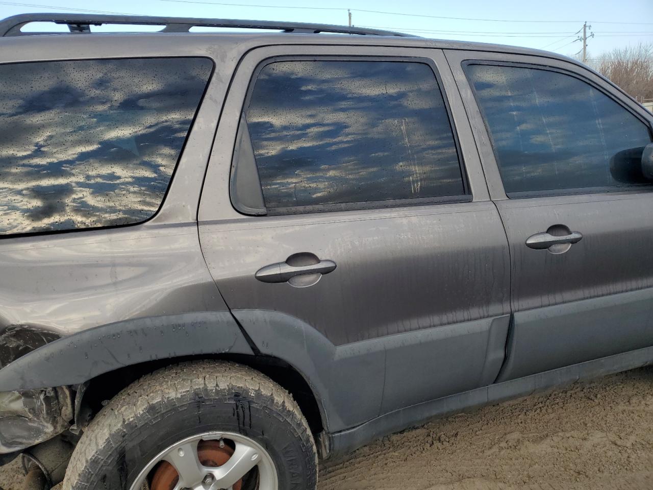 2006 Mazda Tribute VIN 4F2YZ02Z46KM34309 Copart auction photo, rear end / mechanical damage thumbnail 11