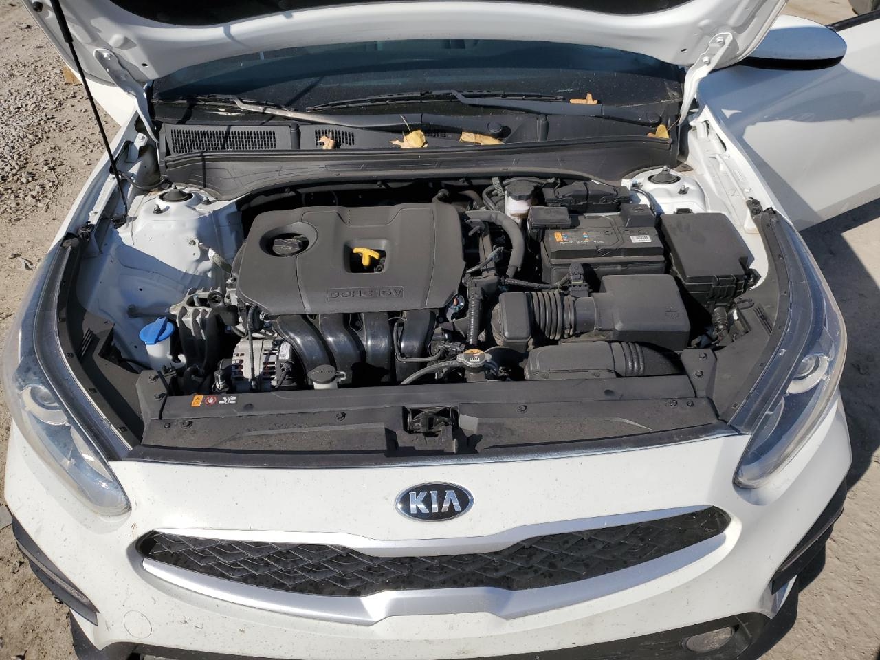 2021 KIA Forte VIN 3KPF24AD3ME265487 Copart auction photo, vandalism / minor dent/scratches damage thumbnail 11