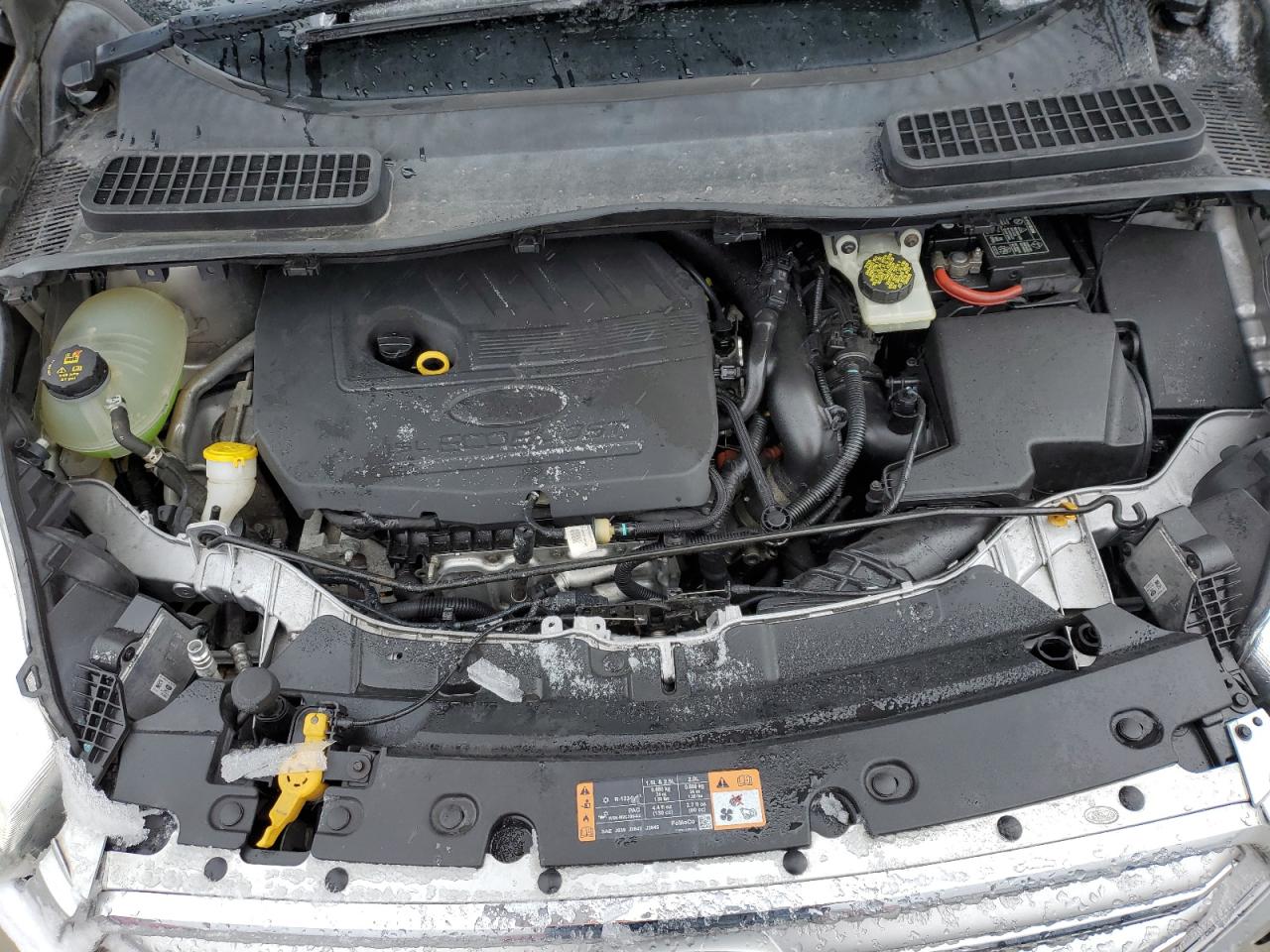 2017 Ford Escape VIN 1FMCU9GD5HUC64572 Copart auction photo, front end damage thumbnail 12