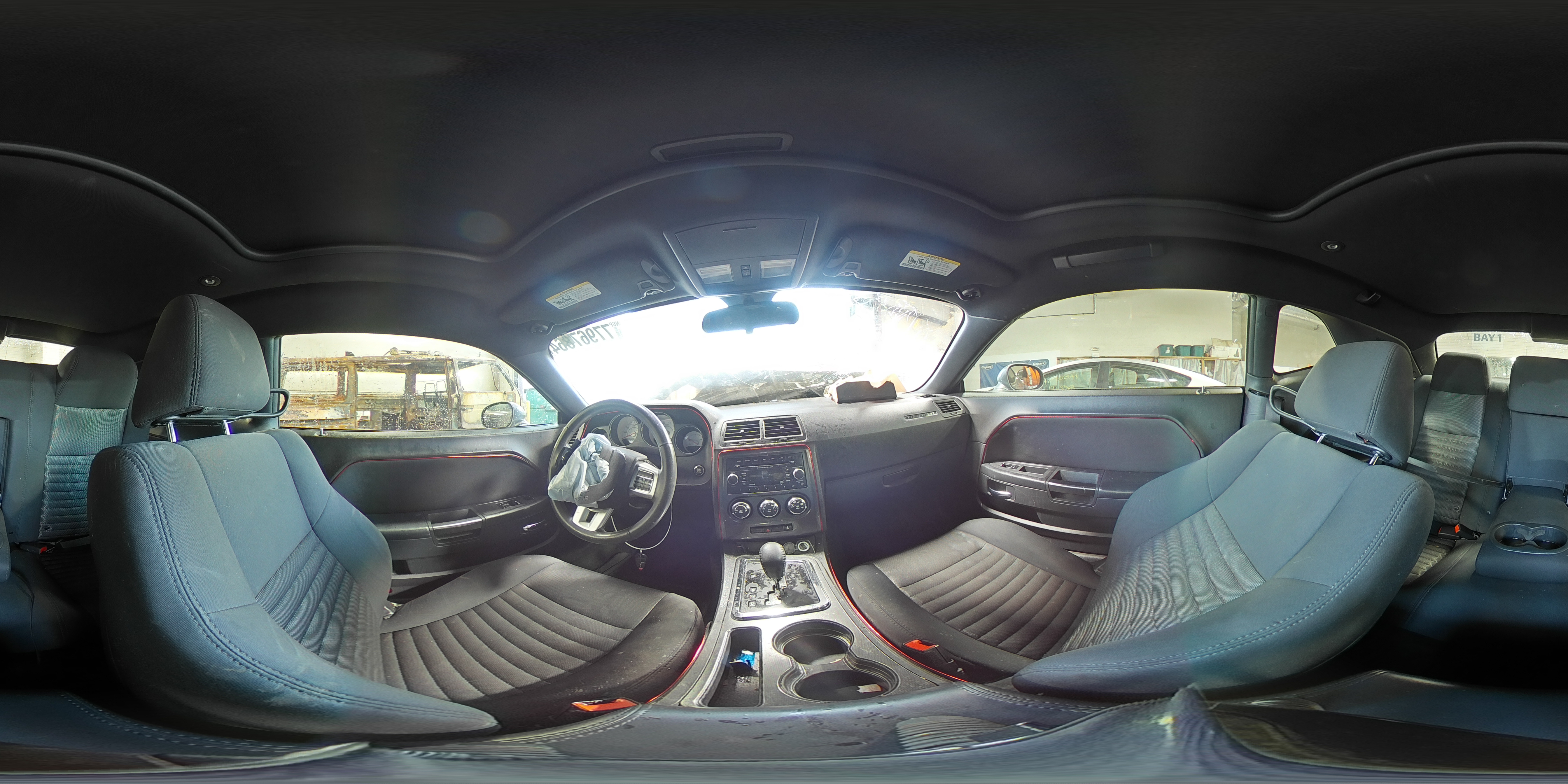 2014 Dodge Challenger VIN 2C3CDYAG1EH181709 Copart auction photo, front end damage thumbnail 14