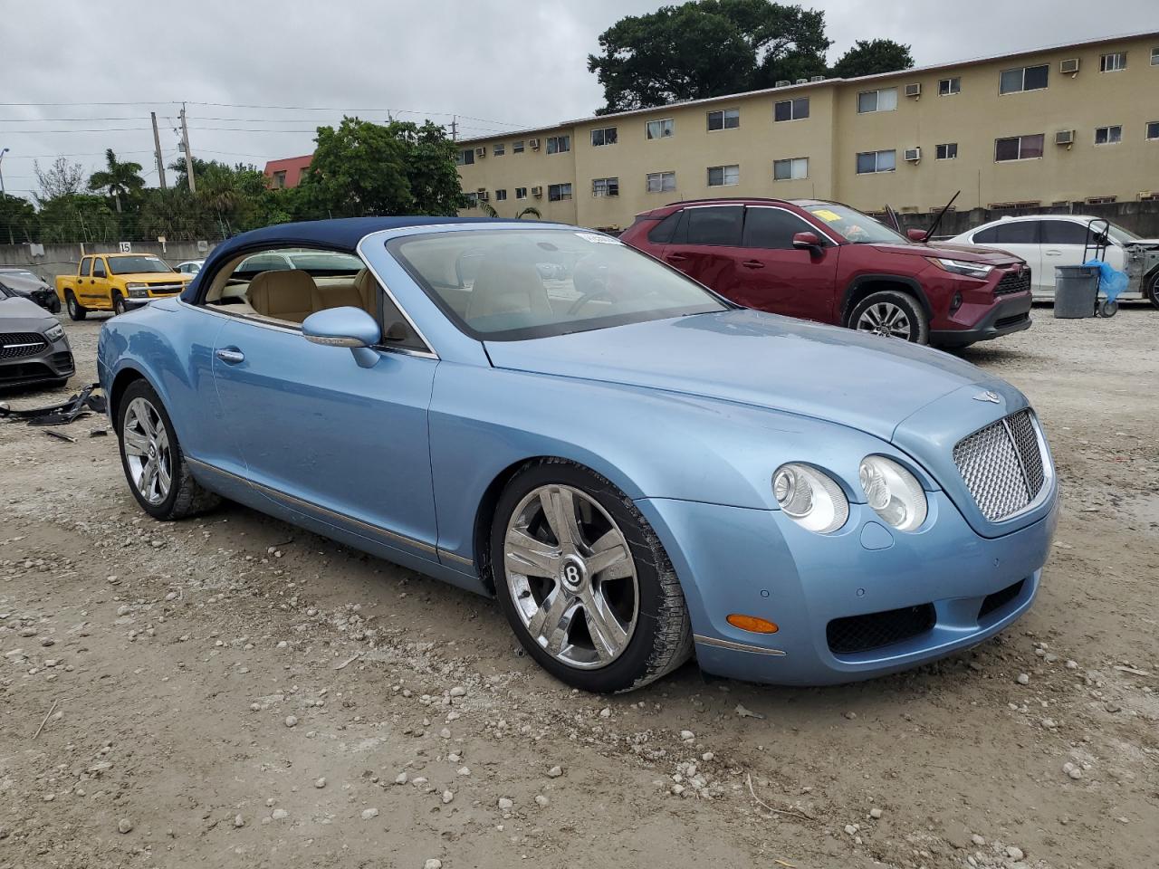 2008 Bentley Continental VIN SCBDR33W38C051739 Copart auction photo, water/flood / vandalism damage thumbnail 4