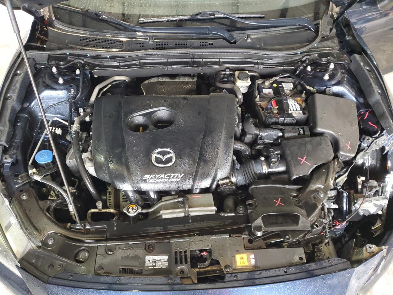 2017 Mazda 3 VIN 3MZBN1V77HM143930 Copart auction photo, front end / minor dent/scratches damage thumbnail 11