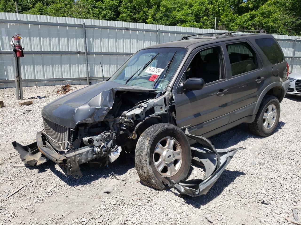 2002 Ford Escape VIN 1FMYU04152KB00852