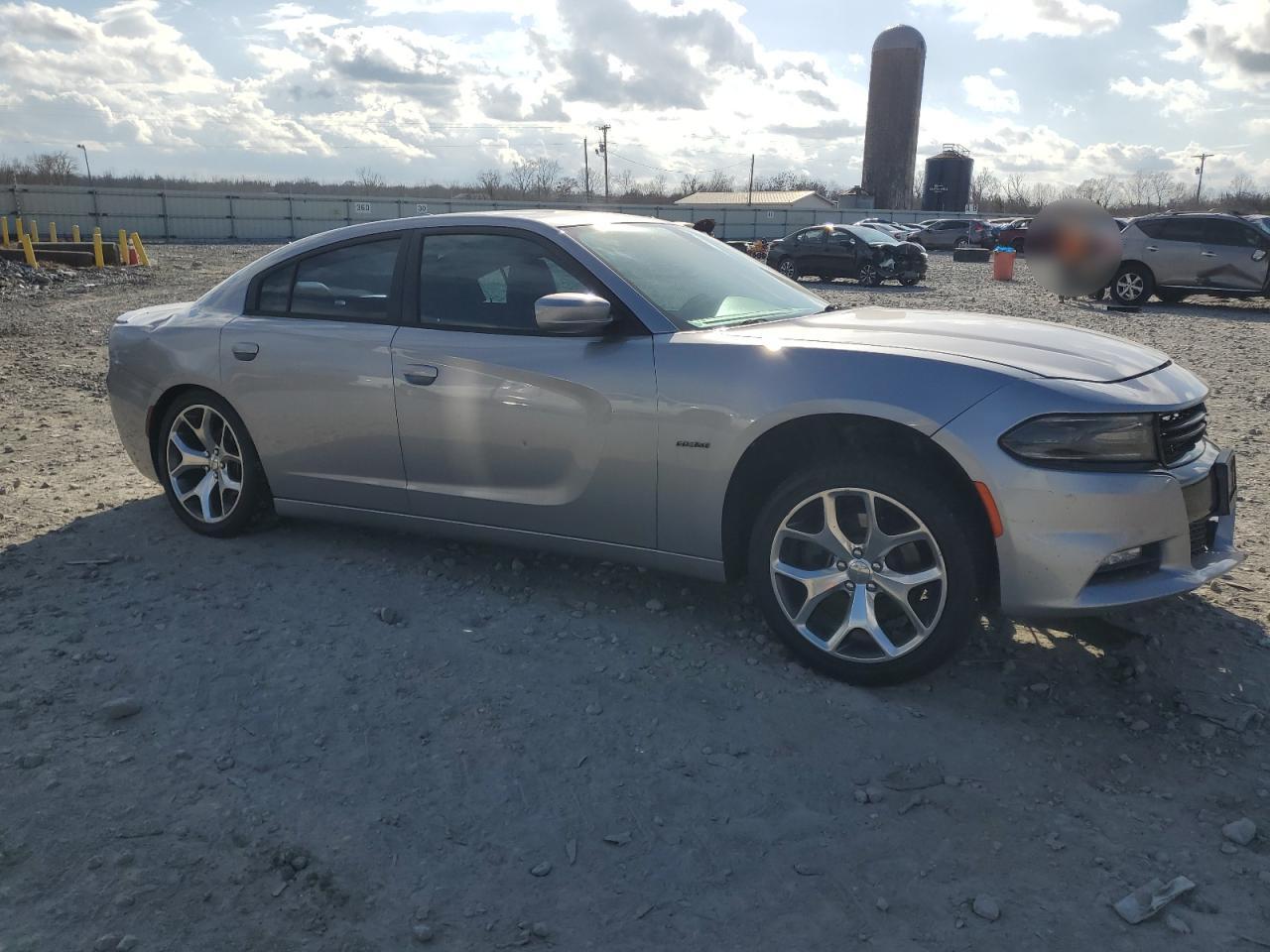 2016 Dodge Charger VIN 2C3CDXCT3GH127450 Copart auction photo, front end / side damage thumbnail 4