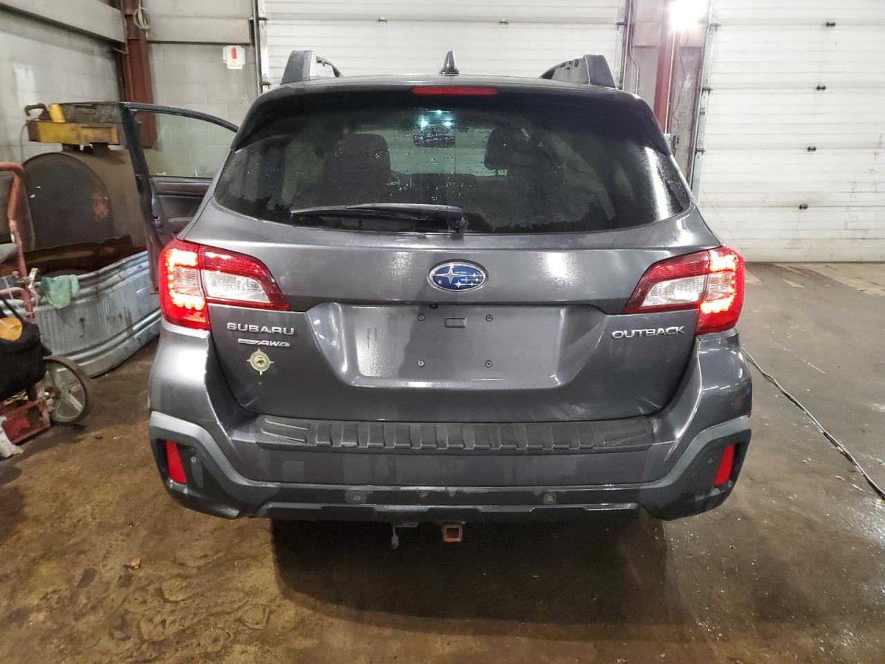 2019 Subaru Outback VIN 4S4BSANC5K3319631 Copart auction photo, side / front end damage thumbnail 6