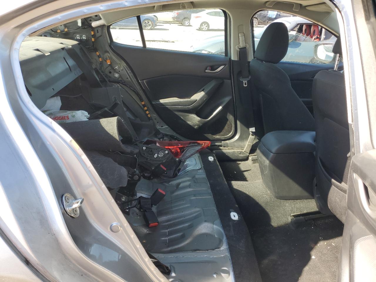2015 Mazda 3 VIN 3MZBM1V72FM233163 Copart auction photo, rear end / minor dent/scratches damage thumbnail 10