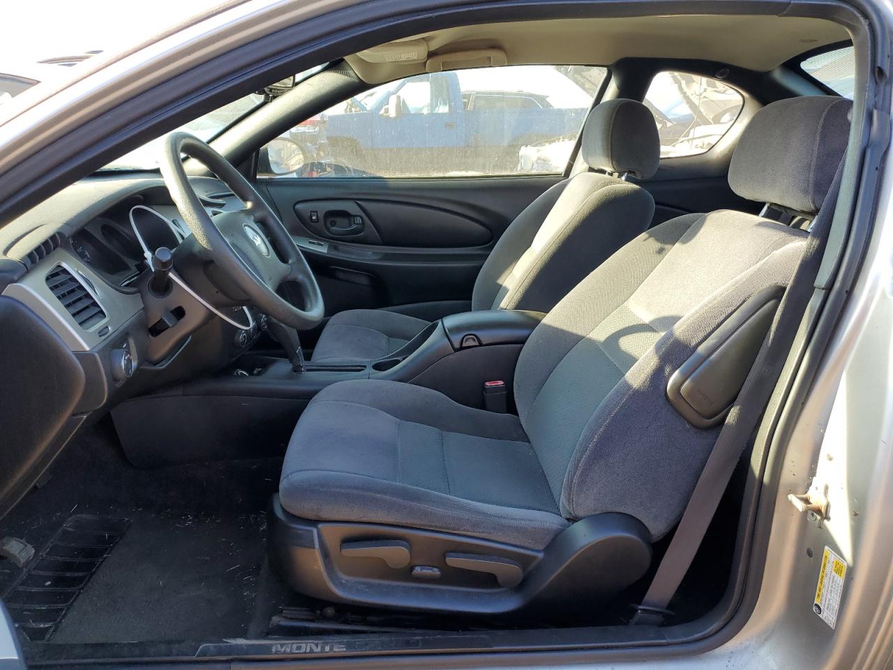 2007 Chevrolet Monte Carlo VIN 2G1WJ16K679367032 Copart auction photo, side damage thumbnail 7