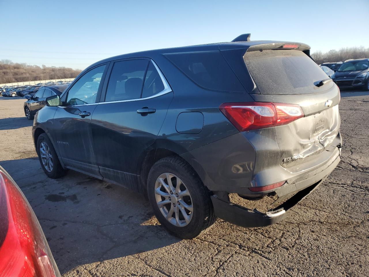 2021 Chevrolet Equinox VIN 3GNAXUEV8ML388283 Copart auction photo, rear end damage thumbnail 2