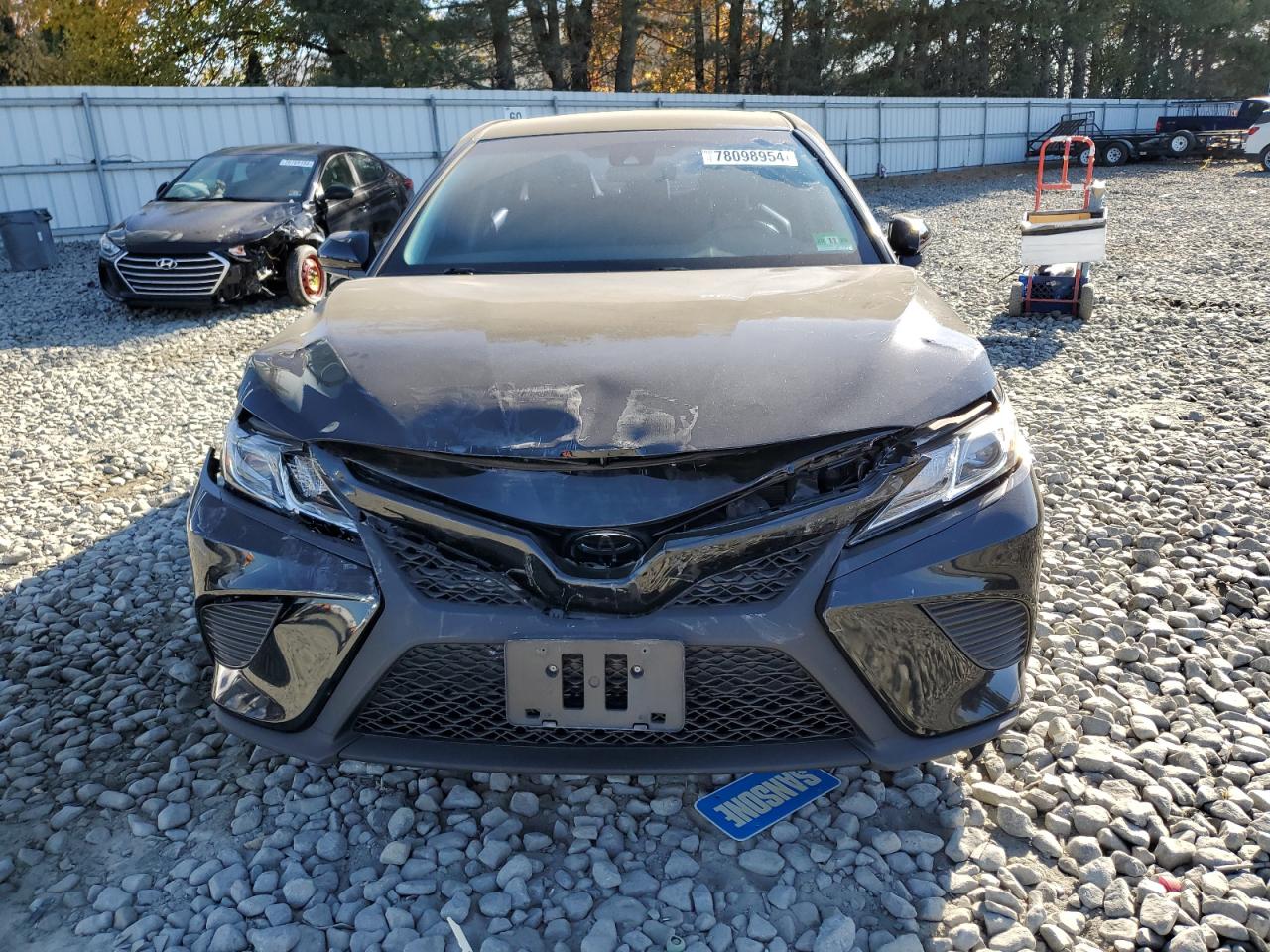 2018 Toyota Camry VIN 4T1B11HK7JU139498 Copart auction photo, front end / rear end damage thumbnail 5
