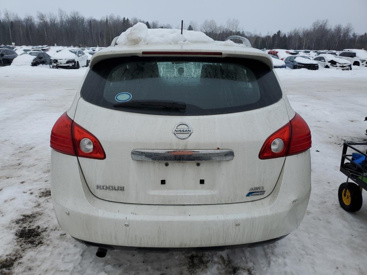 2011 Nissan Rogue VIN JN8AS5MV3BW280972 Copart auction photo, front end / rear end damage thumbnail 6