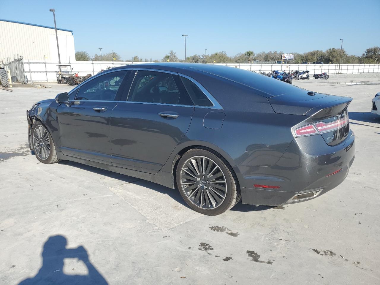 2016 Lincoln MKZ VIN 3LN6L2JK8GR620629 Copart auction photo, front end damage thumbnail 2