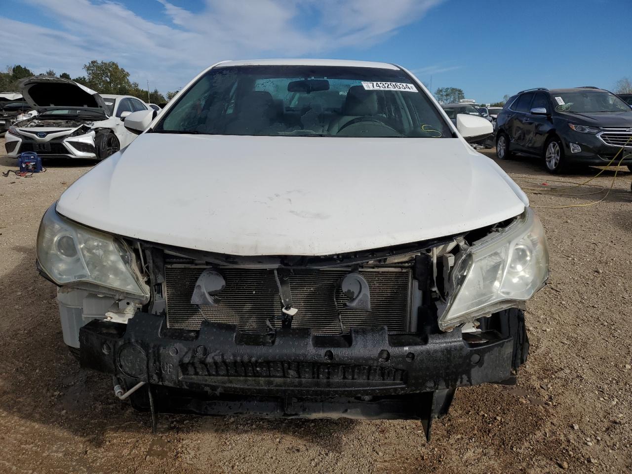 2012 Toyota Camry VIN 4T1BF1FK6CU539012 Copart auction photo, side damage thumbnail 5