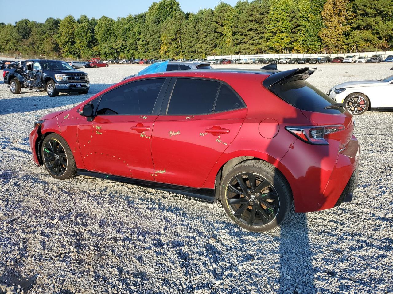 2021 Toyota Corolla VIN JTND4MBE1M3109041 Copart auction photo, front end / undercarriage damage thumbnail 2
