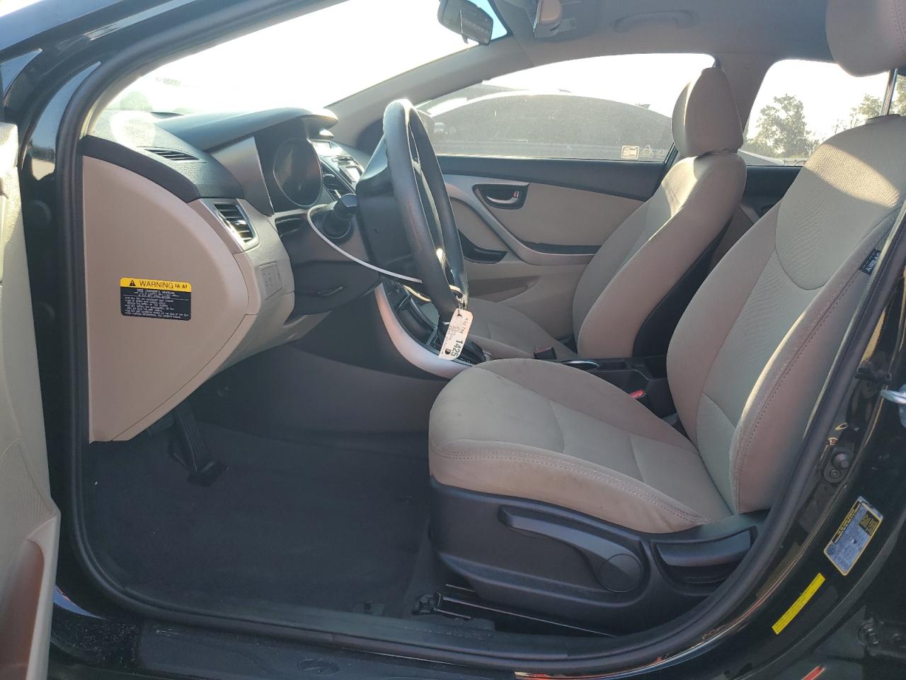 2016 Hyundai Elantra VIN 5NPDH4AE3GH783145 Copart auction photo, water/flood damage thumbnail 7