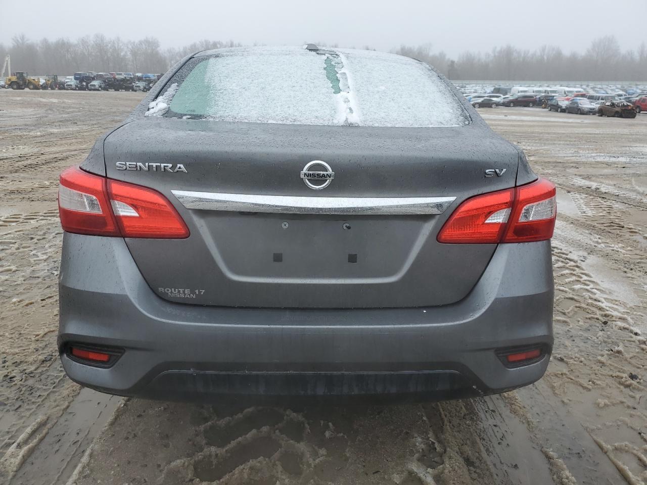 2019 Nissan Sentra VIN 3N1AB7AP8KY376055 Copart auction photo, side damage thumbnail 6