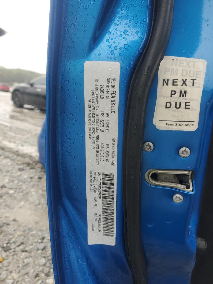 2016 Dodge Dart VIN 1C3CDFBB7GD755558 Copart auction photo, undercarriage damage thumbnail 12