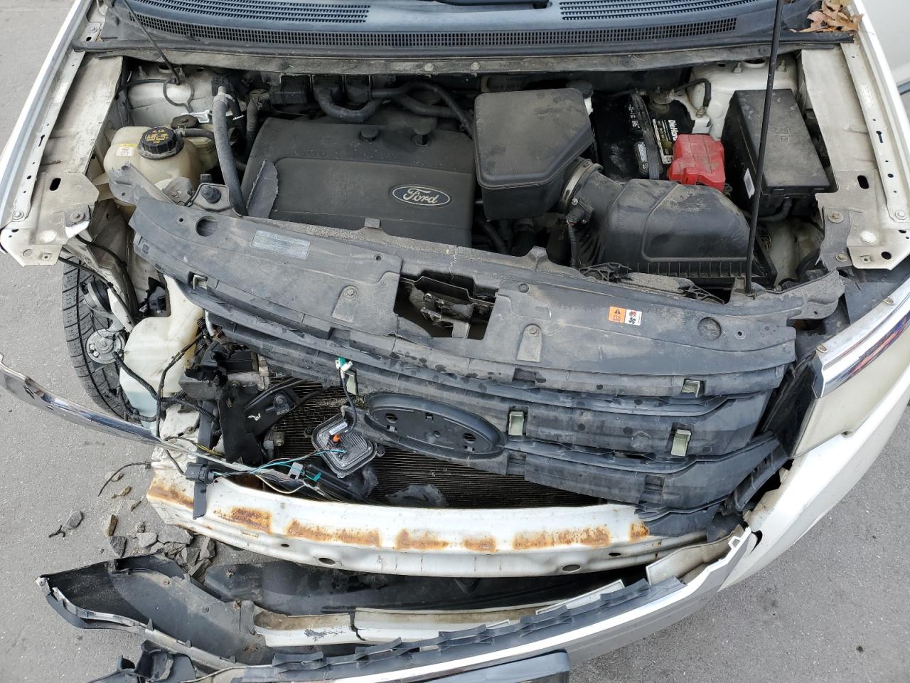 2011 Ford Edge VIN 2FMDK4KC1BB103044 Copart auction photo, front end / minor dent/scratches damage thumbnail 12