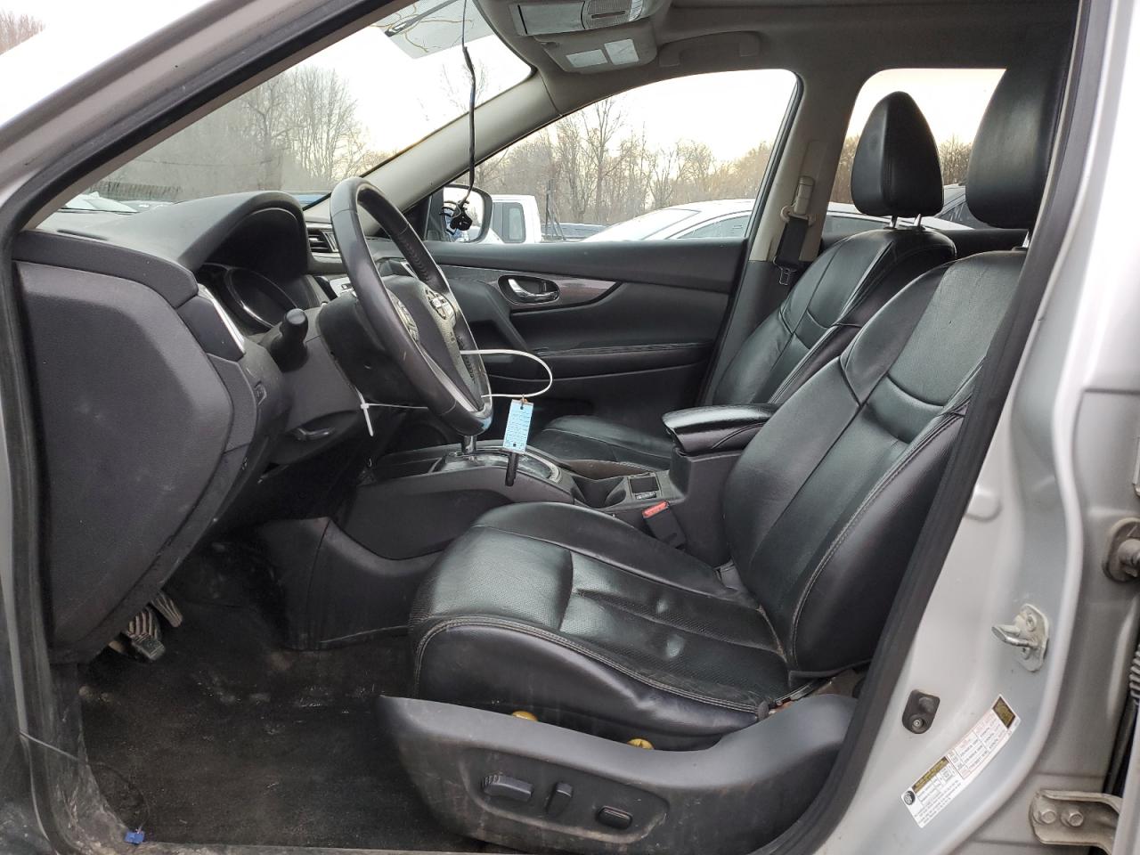2015 Nissan Rogue VIN 5N1AT2MV1FC824444 Copart auction photo, all over damage thumbnail 7