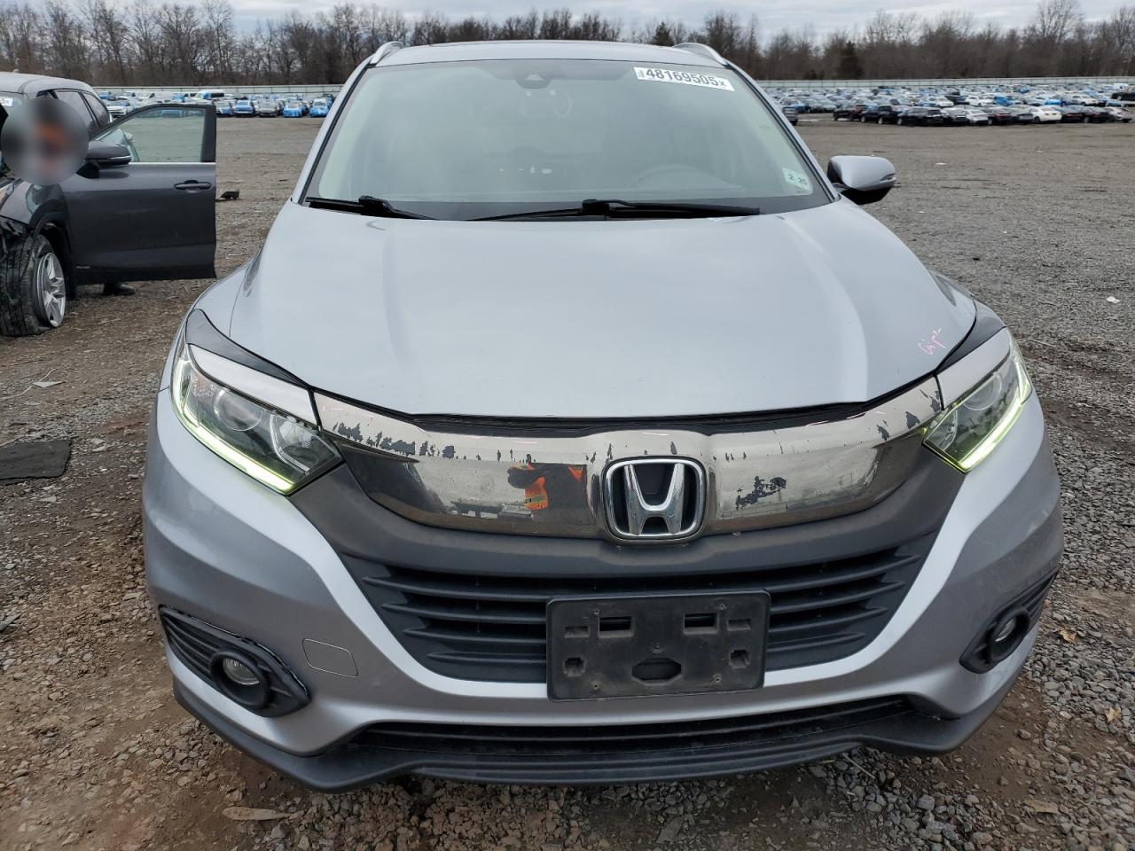2019 Honda HR-V VIN 3CZRU6H53KM734429 Copart auction photo, rear end / stripped damage thumbnail 5