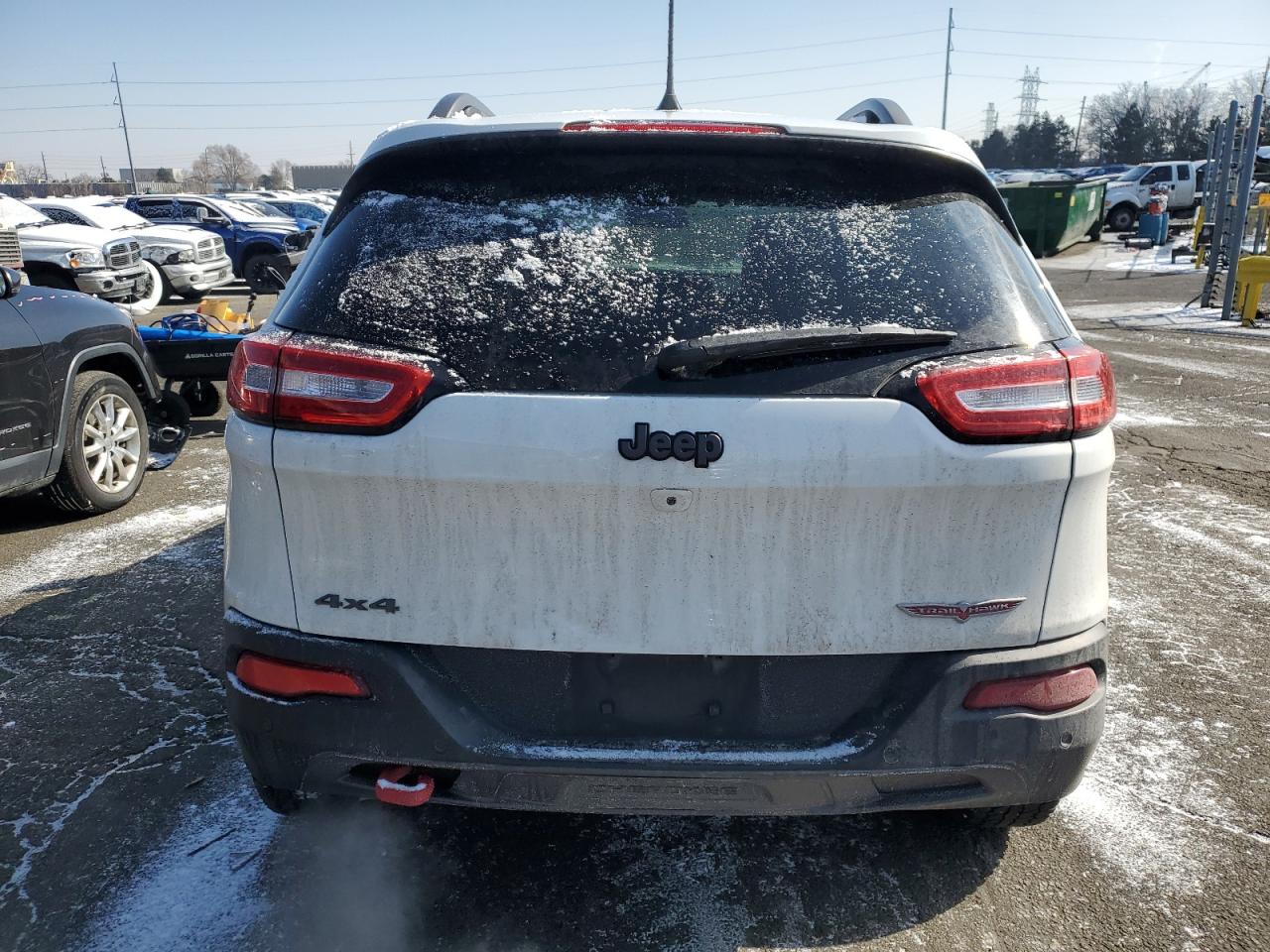 2018 Jeep Cherokee VIN 1C4PJMBB6JD545342 Copart auction photo, front end damage thumbnail 6
