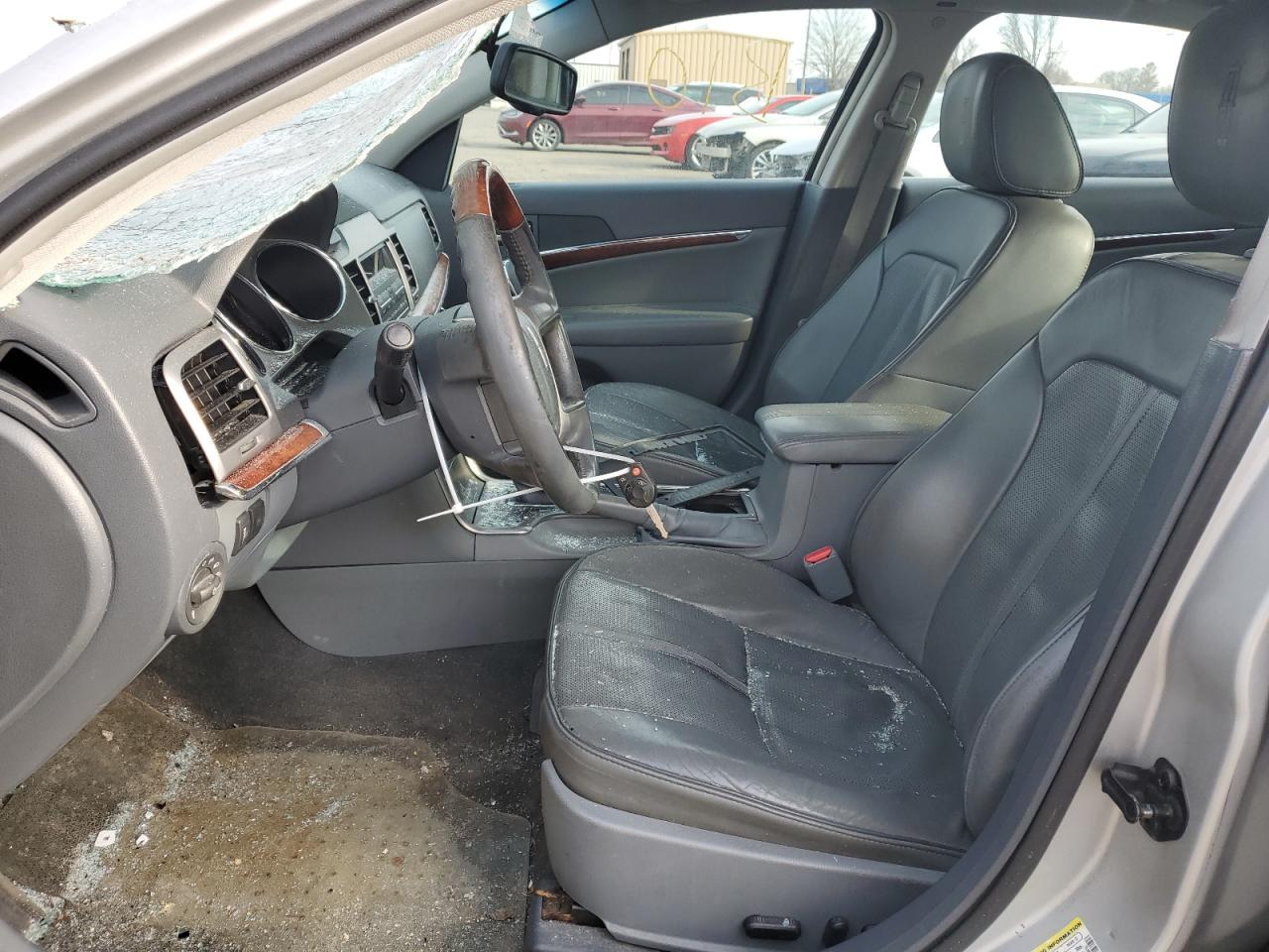 2010 Lincoln MKZ VIN 3LNHL2GC2AR750860 Copart auction photo, front end / top/roof damage thumbnail 7