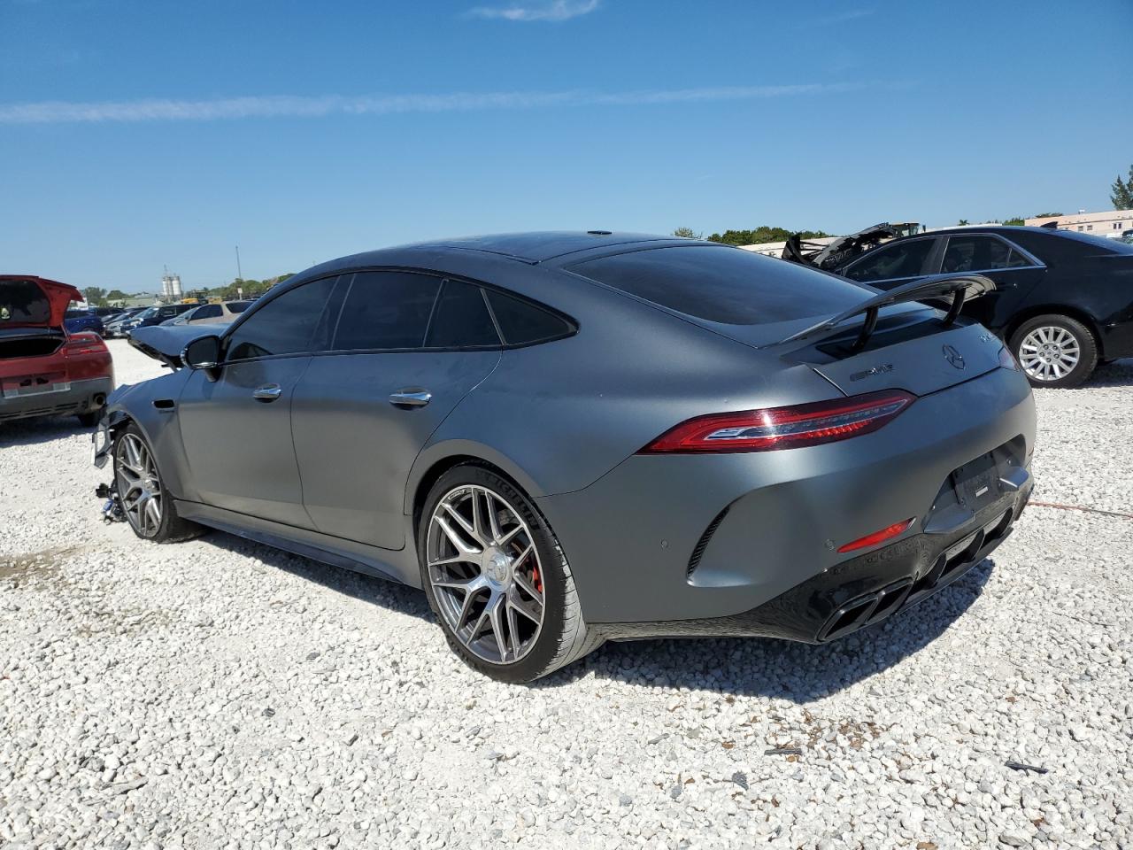2019 Mercedes-Benz AMG GT VIN WDD7X8JB0KA006506 Copart auction photo, front end / minor dent/scratches damage thumbnail 2