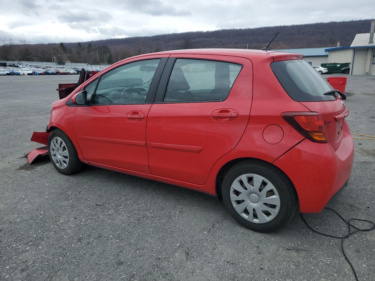 2015 Toyota Yaris VIN VNKKTUD36FA017486 Copart auction photo, front end damage thumbnail 2