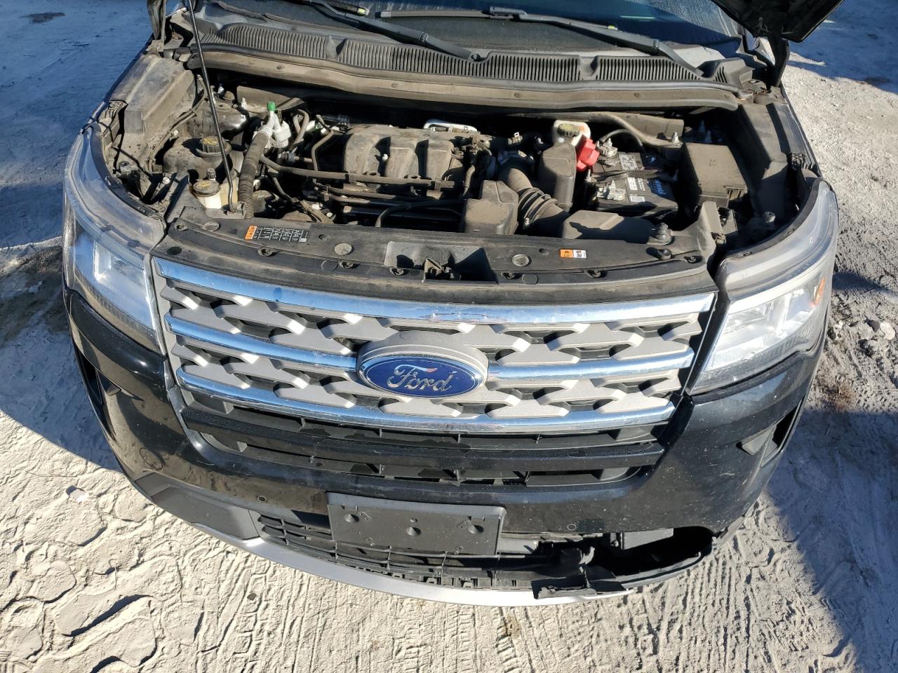 2018 Ford Explorer VIN 1FM5K8D85JGA86442 Copart auction photo, front end / rear end damage thumbnail 12