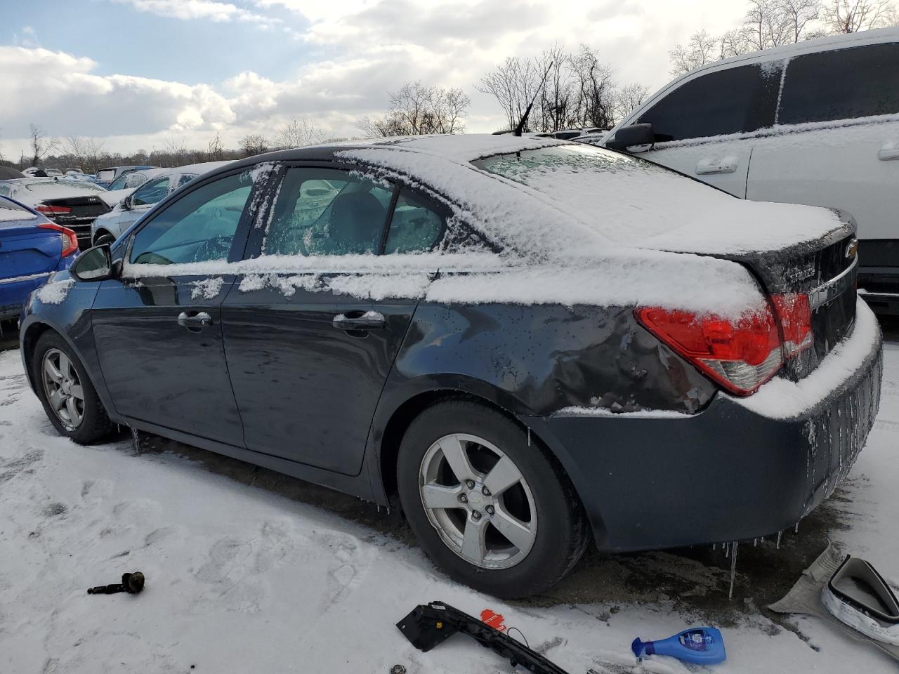 2014 Chevrolet Cruze VIN 1G1PC5SB8E7366314 Copart auction photo, rear end damage thumbnail 2
