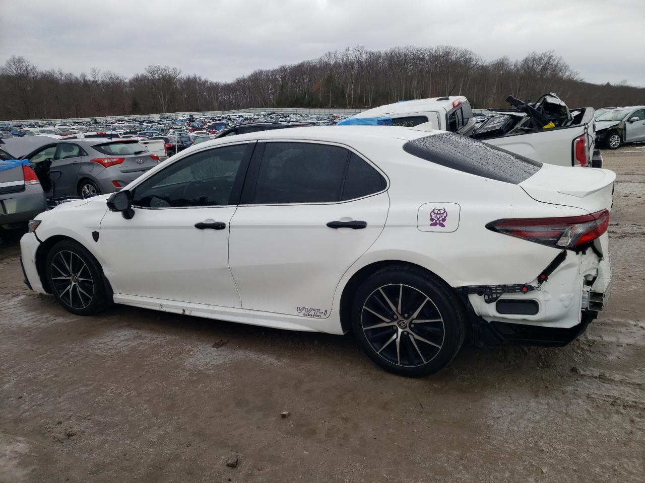 2023 Toyota Camry VIN 4T1G11BK0PU099997 Copart auction photo, front end / rear end damage thumbnail 2
