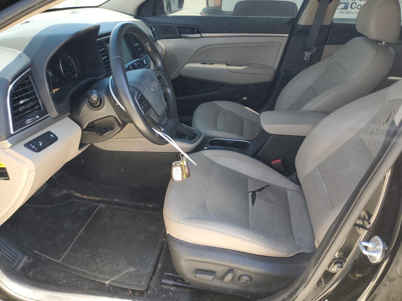 2017 Hyundai Elantra VIN KMHD84LFXHU169928 Copart auction photo, minor dent/scratches damage thumbnail 7