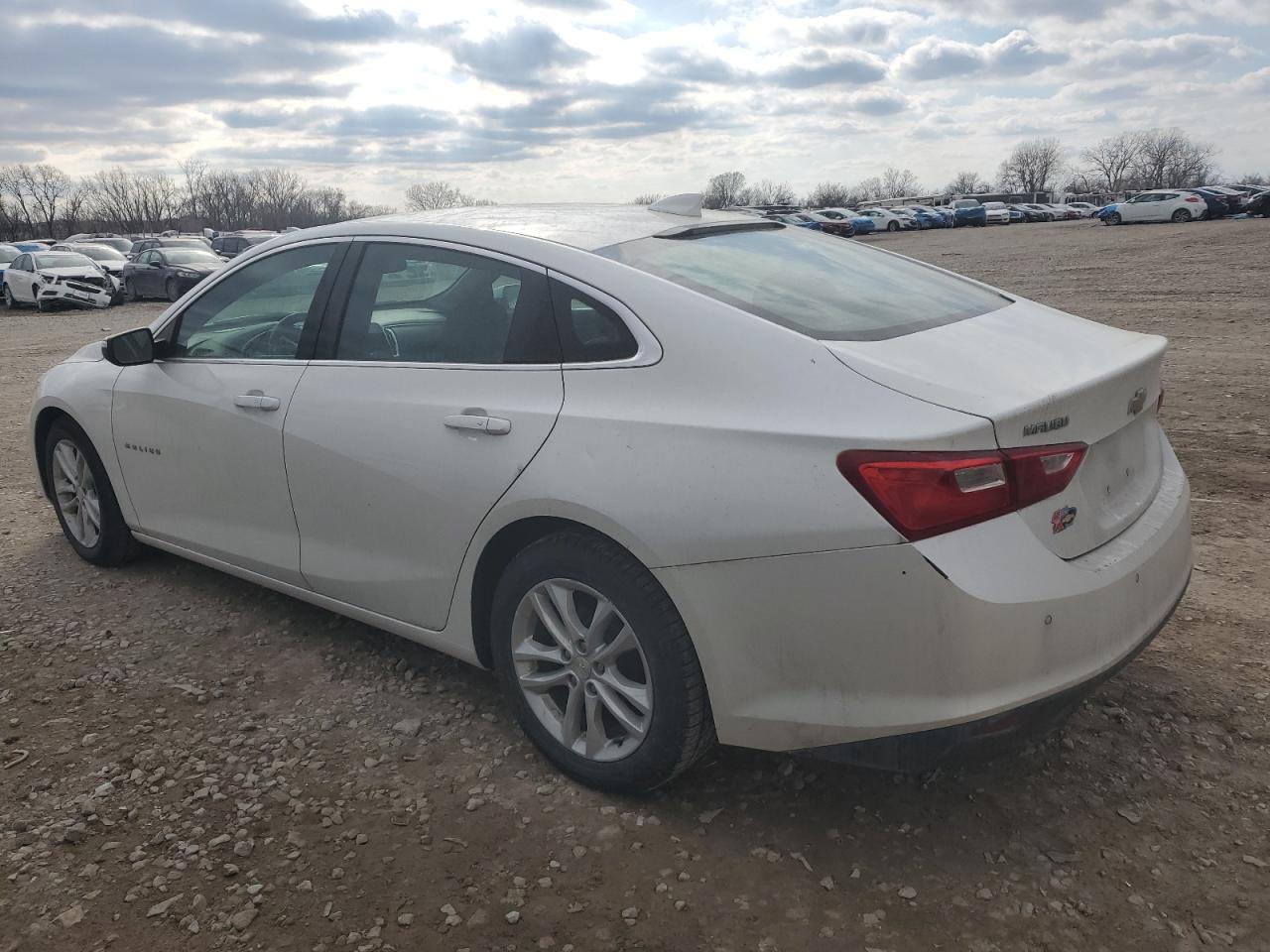 2017 Chevrolet Malibu VIN 1G1ZE5ST0HF211763 Copart auction photo, rear end / undercarriage damage thumbnail 2