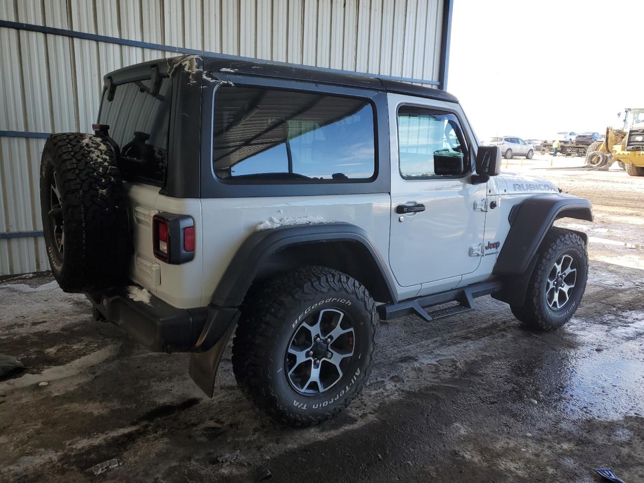 2021 Jeep Wrangler VIN 1C4HJXCNXMW611494 Copart auction photo, front end damage thumbnail 3