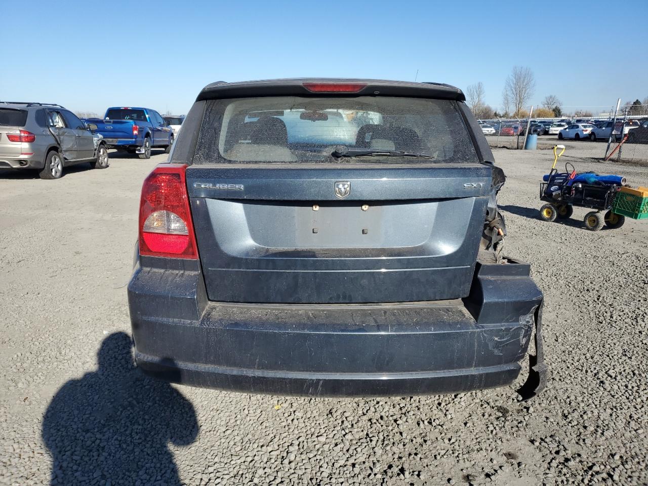 2007 Dodge Caliber VIN 1B3HB48B77D571614 Copart auction photo, all over damage thumbnail 6